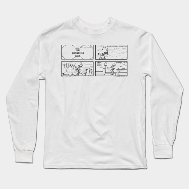 Scanning Long Sleeve T-Shirt by crampedconditions